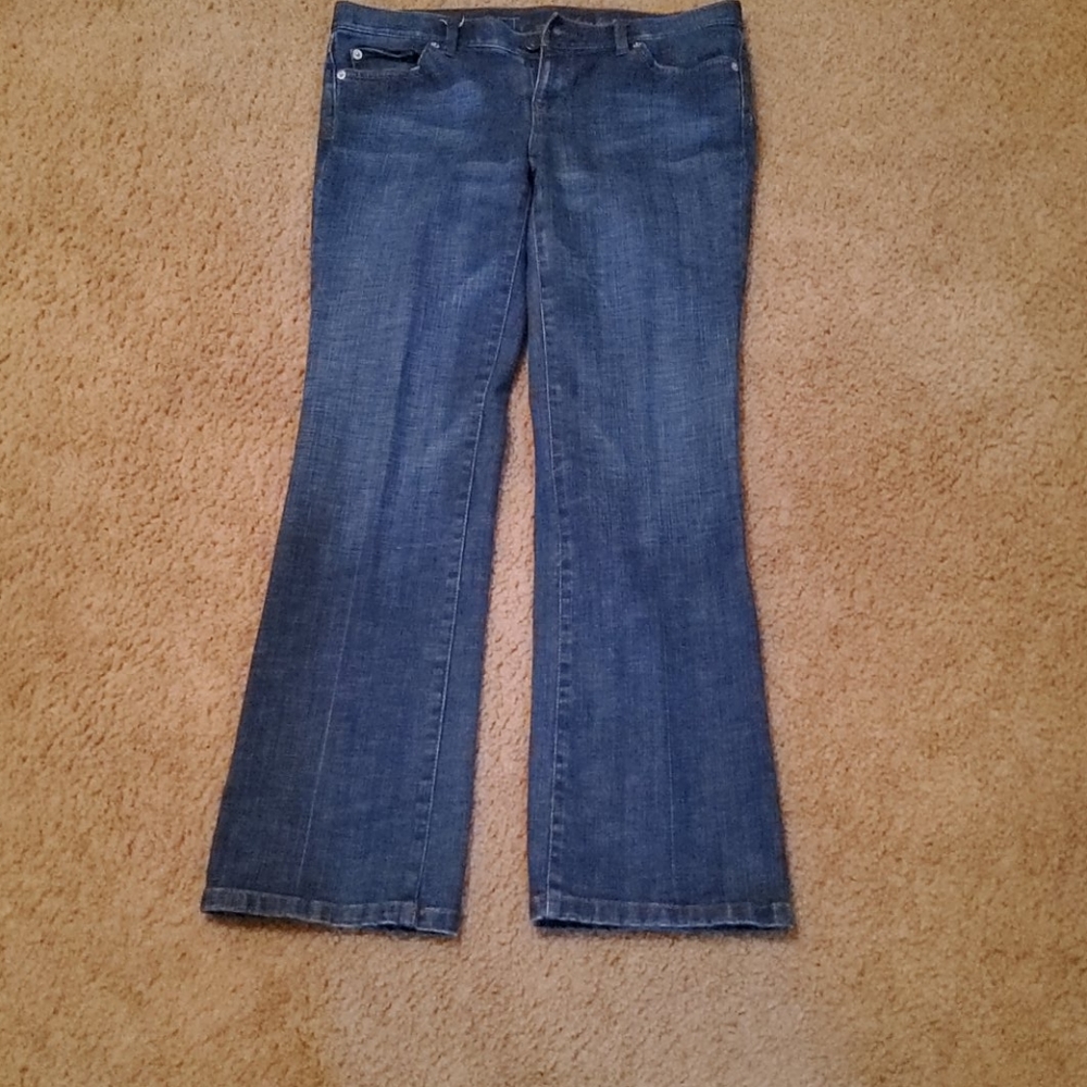 Loft Modern Boot Jeans Size 8p